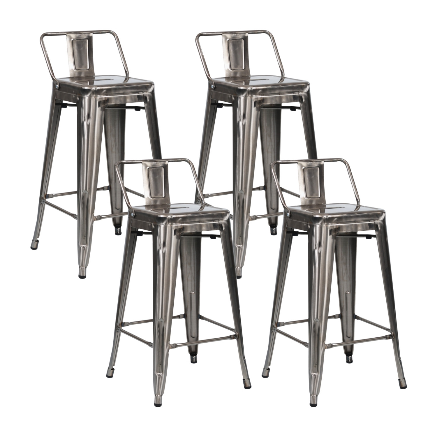 Pack 4 Tabourets empilables...